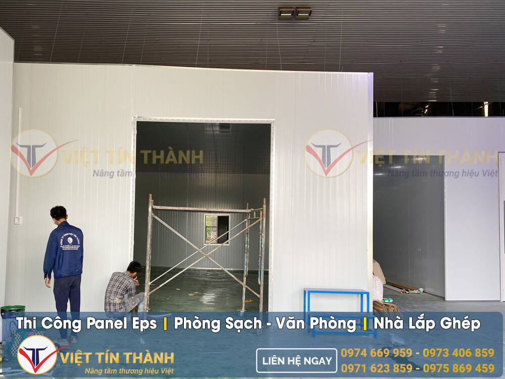 thi công tấm cách nhiệt panel eps tại đồng nai